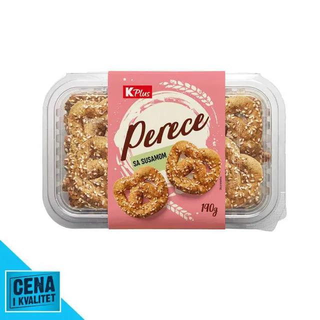 PERECE DOMAĆE SLANE 190G K PLUS K PLUS
