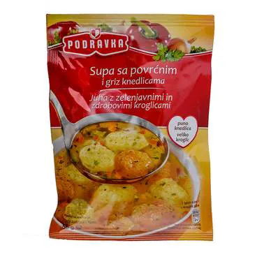 SUPA SA POVRTNIM I GRIZ KNEDLAMA 52 GR PODRAVKA PODRAVKA