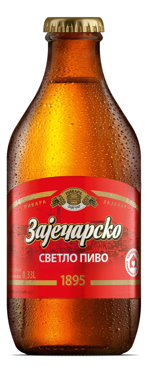0.33L ZAJECARSKO PIVO SVETLO NB-STAND.-VAR. ZAJEČARSKO
