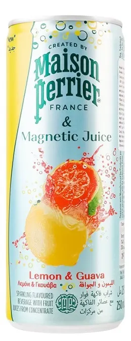 VODA GAZIRANA MAISON PERRIER LIMUN GUAVA 0.25L MAISON P