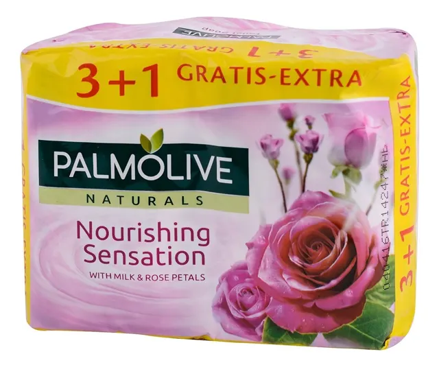 Sapun Palmolive Milk&Rose 90g 3+1ex.pack Palmolive