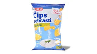 Cips rebrasti tzatziki Maxi 150g