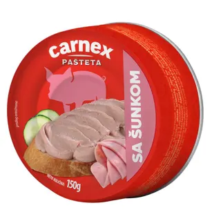 Pasteta sa sunkom Carnex limenka 150g