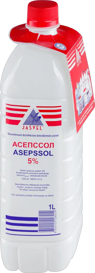 JASVEL ASEPSSOL 5% 1l