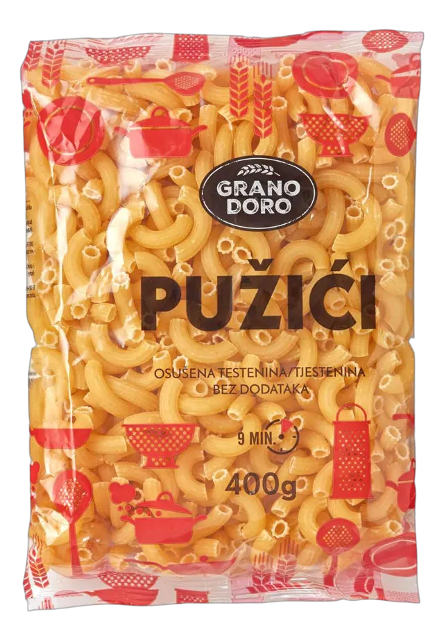 TESTENINA PUŽIĆI 400G GRANO DORO GRANO DORO