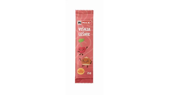 Bar visnja & lesnik Maxi 25g Maxi