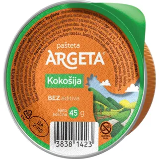 Pasteta kokosija Argeta 45g