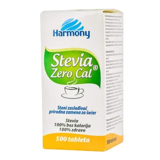 ZAMENA ZA ŠEĆER STEVIA ZERO CAL 500 TBL 32.5 GR ESENSA