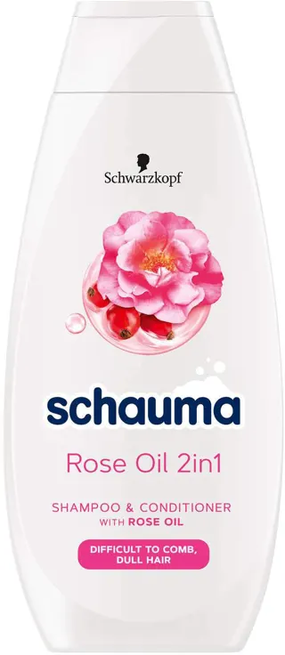 Sampon i reg.Schauma 2u1 Rose Oil 400ml