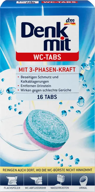 Denkmit tablete za čišćenje WC-a 16x25g