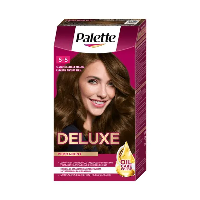 Farba/kosu Palette DeLux 555 G.G.Caramel Palette