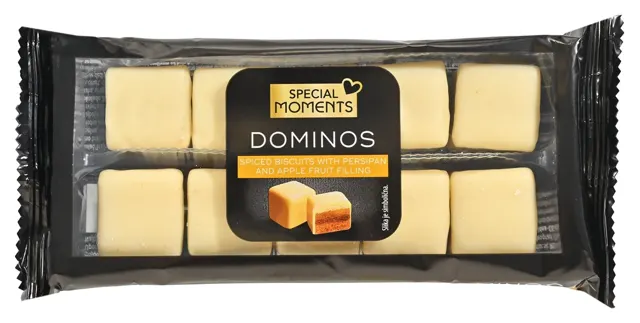 DOMINOS U BELOJ ČOKOLADI 125G SM SPECIAL MOMENTS
