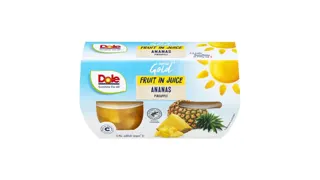 KOMPOT ANANAS KOMADICI 4X113gr MULTIPAK DOLE