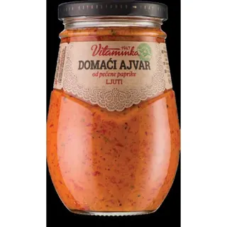 Domaci ajvar ljuti Vitaminka AD 535g