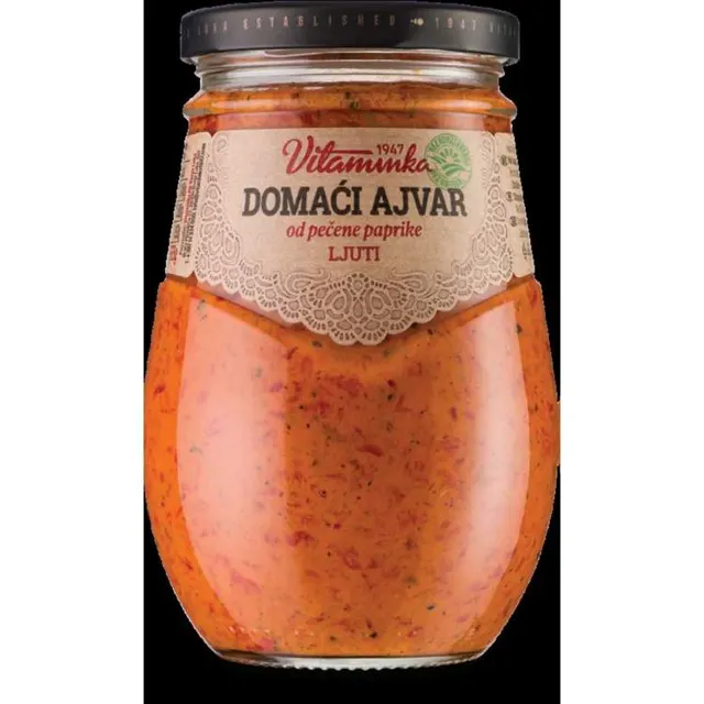 DOMACI AJVAR LJUTI 310gr VITAMINKA KO-ART