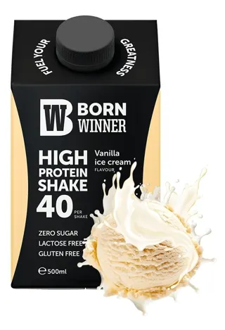 PROTEIN SHAKE VANILLA ICE CREAM 500ML