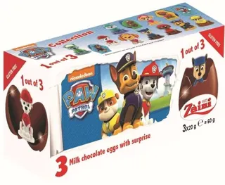 ZAINI COKO JAJE TRIPACK PAW PATROL LOL 60GR 24/1