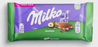 Milka hazelnuts bar 45g #19 Mondelez