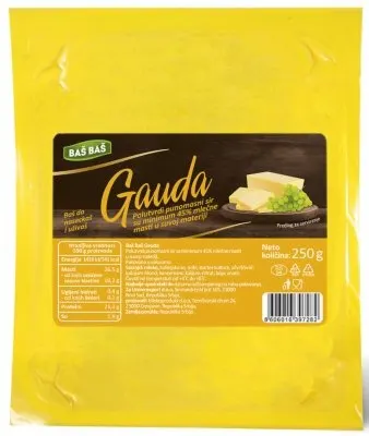 SIR GAUDA BAŠ BAŠ 250G BAS BAS