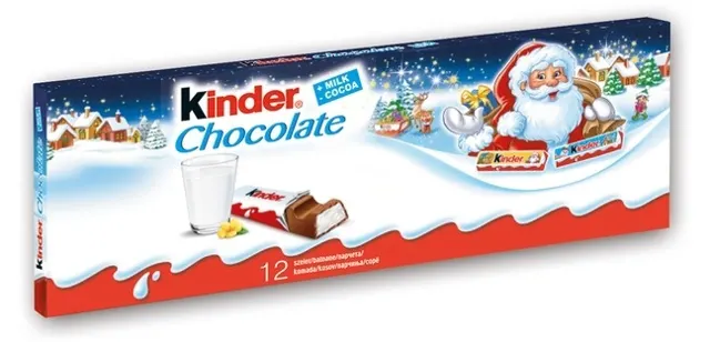 KINDER COKOL.150g-DEDA MRAZ KINDER