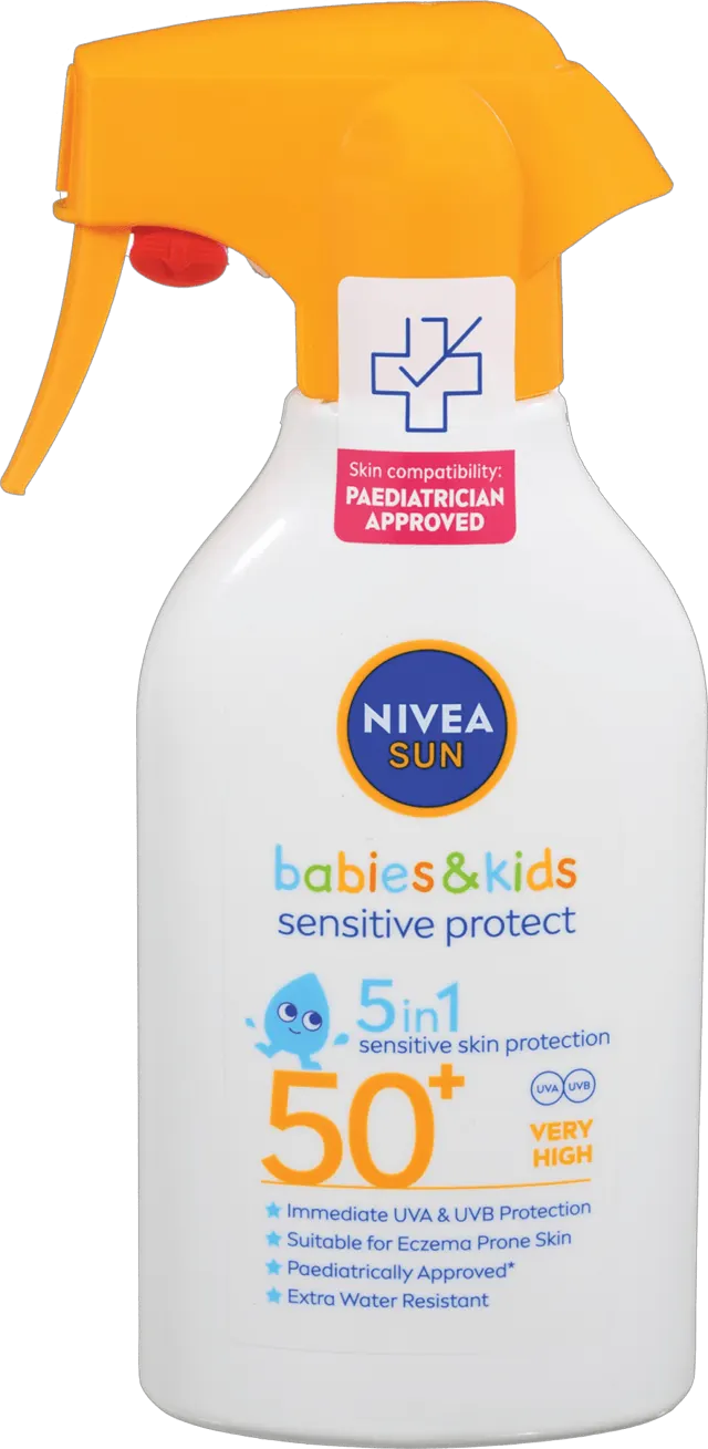 NIVEA SUN Sensitive 5u1 deč.spZF50 270ml NIVEA SUN
