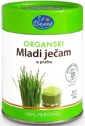 Beyond ORGANSKI Mladi ječam u prahu 100g Beyond