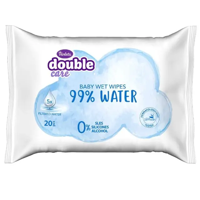 Violeta double care vlaž mar. 99% 20/1 Violeta double care