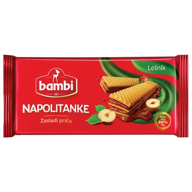 NAPOLITANKE LESNIK 185gr BAMBI BAMBI