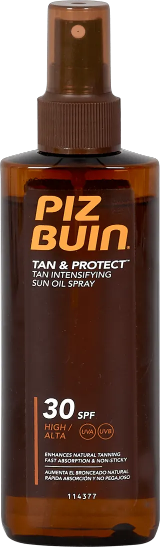 ULJE ZA SUNČANJE U SPREJU PIZ BUIN TAN + PROT SPF30 150ML J&J