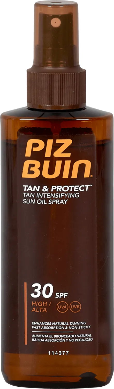 ULJE ZA SUNČANJE U SPREJU PIZ BUIN TAN + PROT SPF30 150ML J&J JOHNSON'S