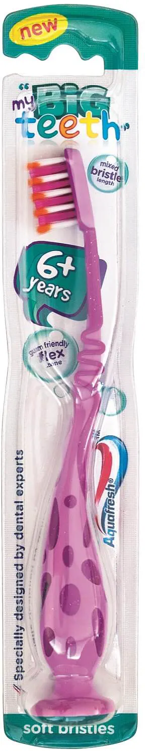 Cetkica/zube dec.Aquafresh big teeth 6+