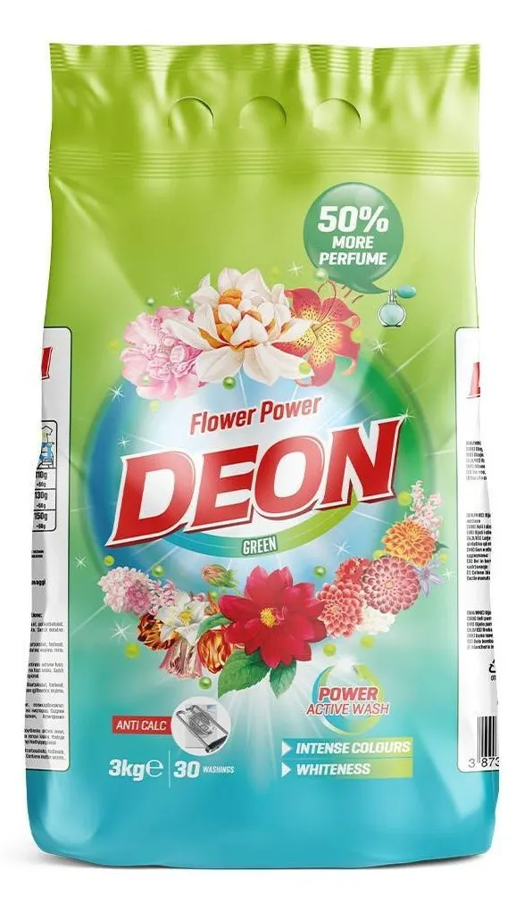 DET DEON FLOWER POWER GREEN 3KG DEON