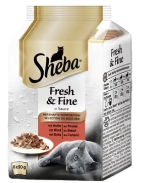 SHEBA IZBOR RIBE 6 X 50g