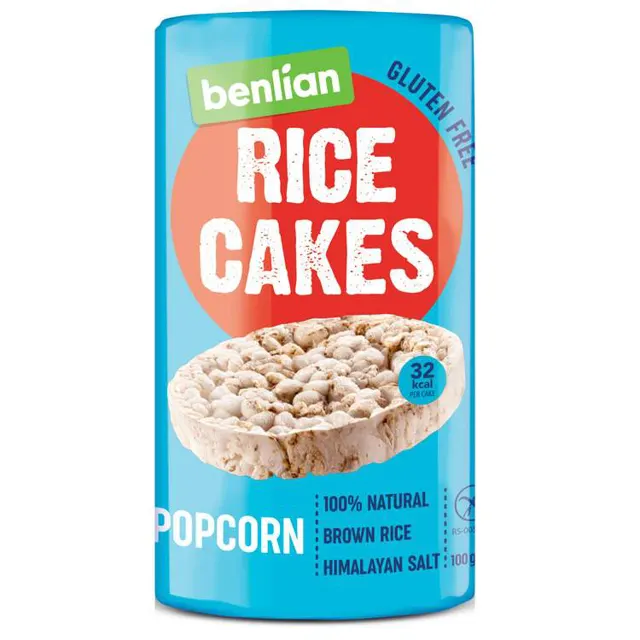 RICE CAKES BF POPCORN 100gr KOZMETIK PLUS KOZMETIK PLUS