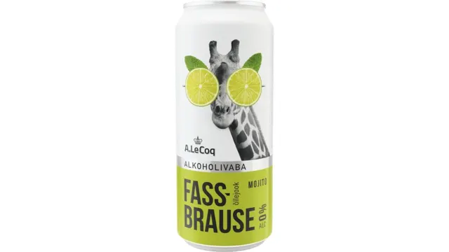 PIVO BEZAL. FASSBRAUSE MOJITO 0% LIMENKA 0,5L ALECOQ