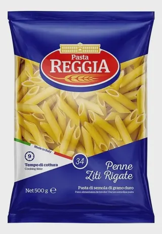 TEST."REGGIA" PENNE ZITI RIGATE 500G (34) L121-2 L062-1