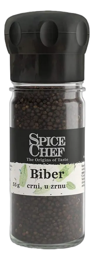BIBER CRNI ZRNO MLIN 55G SPICE CHEF