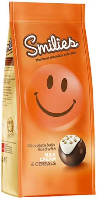 Bombonjera krem i ceralije Smilies 120g Smilies