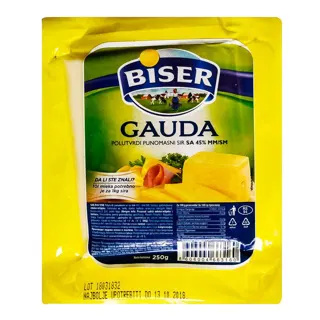 Gauda 45%mm Biser 250g