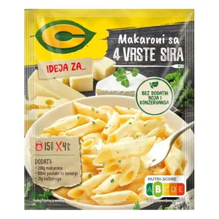 Dodatak Makaroni 4 sira C 30g