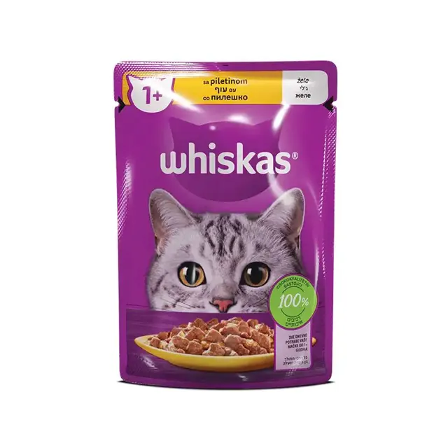 Whiskas hrana za macke delice piletina na zaru 85 g