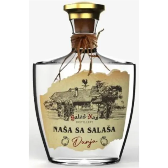 RAKIJA OD DUNJE NAŠA SA SALAŠA 0.5L 40% SIMEX SIMEX