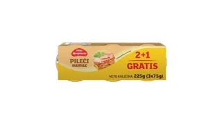 PASTETA MOJA PILECA 3X75gr 2+1 GRATIS NEOPLANTA