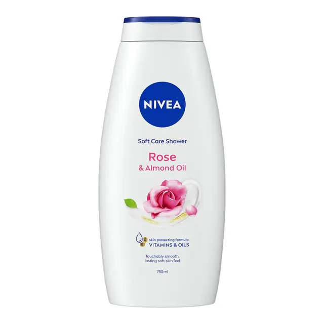 Gel za tus.krem.N.Care&Roses 750ml Nivea