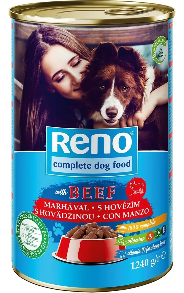 HRANA ZA PSE GOVEDINA 1240GR RENO RENO