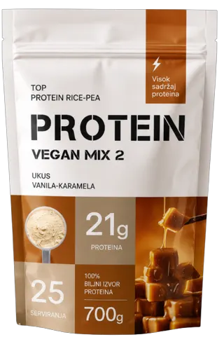 PROTEIN VEGAN MIX 2 700G TOP FOOD