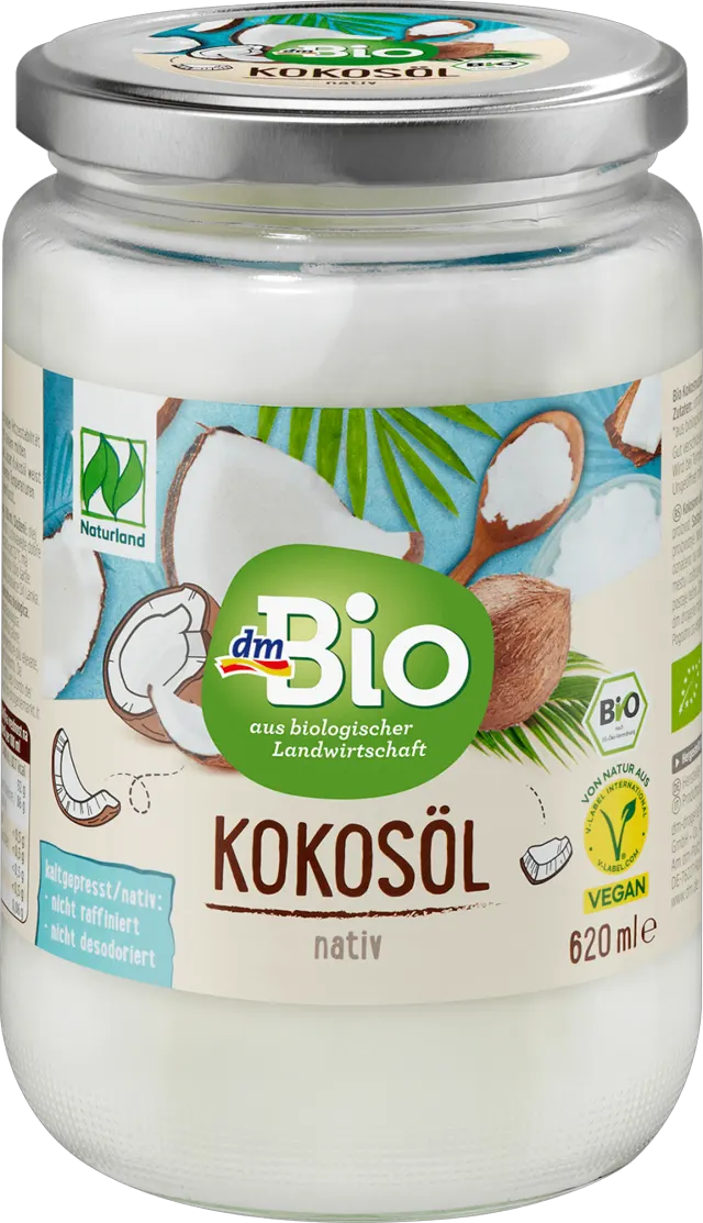 dmBio kokosovo ulje nativ 620ml dmBio