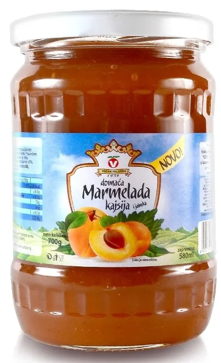 VOCAR MARMELADA KAJSIJA I JABUKA 700g VOCAR