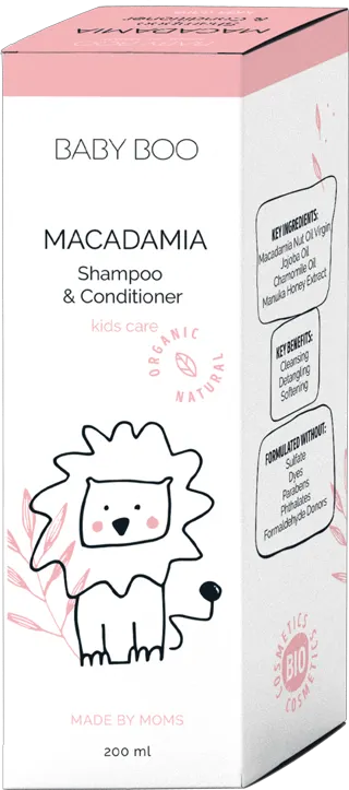 BABY BOO MACADAMIA šampon/balzam 200ml