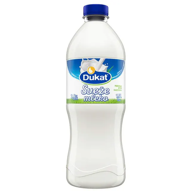 Mleko sveze 2.8%mm Dukat pet 1.5L Dukat